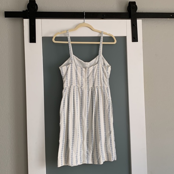 J. Crew White Cotton Sweetheart Dress - Picture 2 of 10